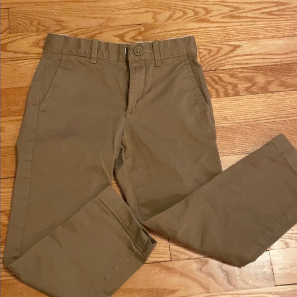 Boys slim fit khakis